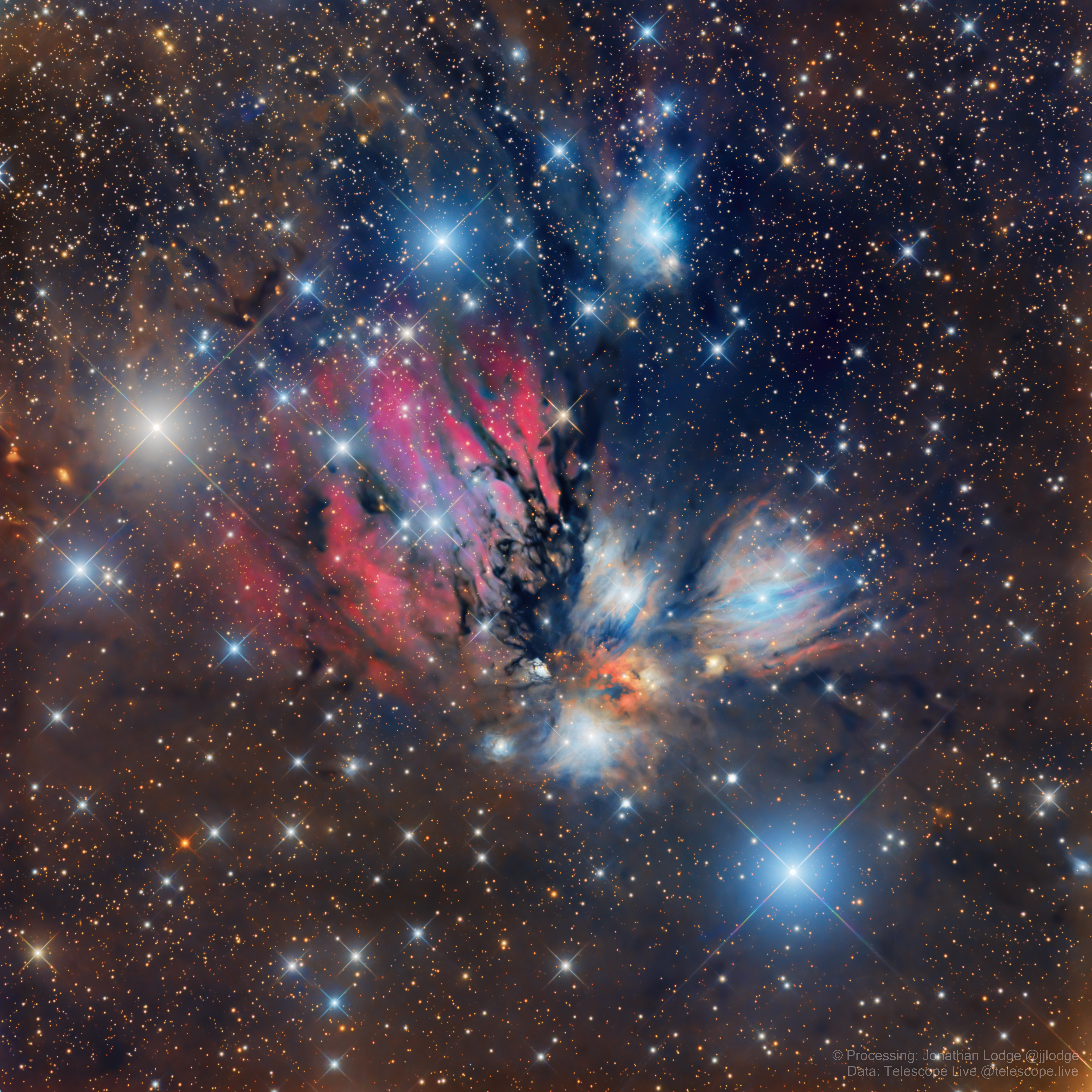 アストロリアリティー・ルナ The Angel Nebula NGC 2170 | Telescope Live